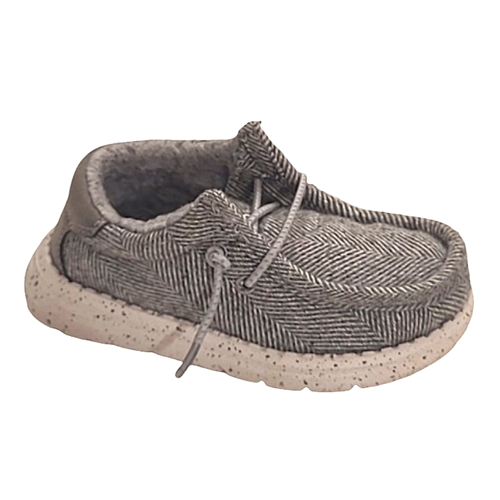 Bruno Marc Slip-On Fur Casual Loafer Unisex Knit Canvas Moccasin Sneaker Sz 9